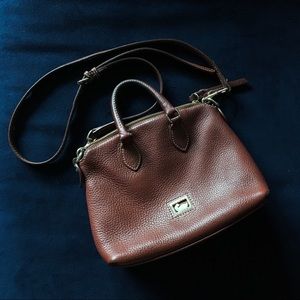 Authentic Dooney & Bourke leather handbag